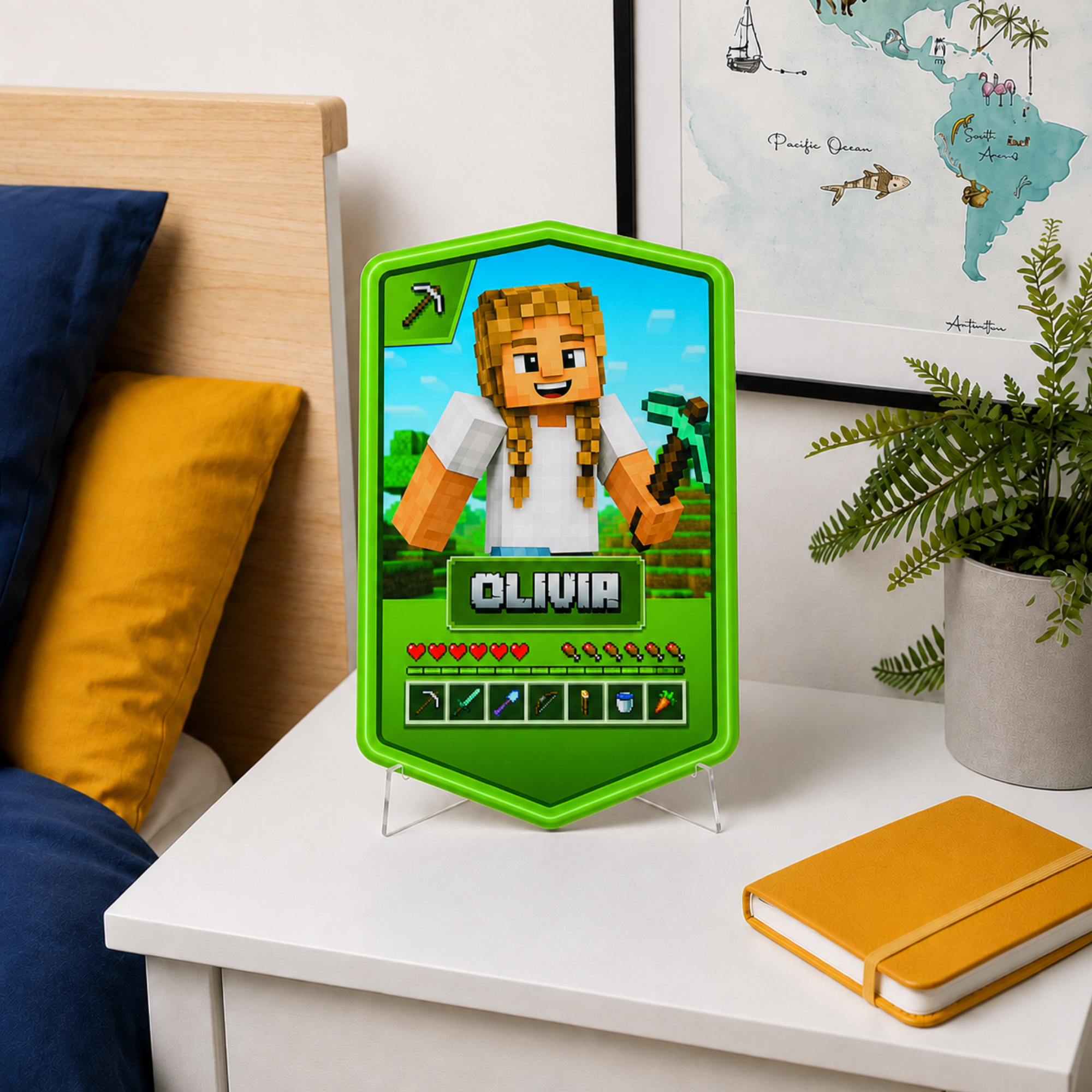 Personalised Mine Game Plaque