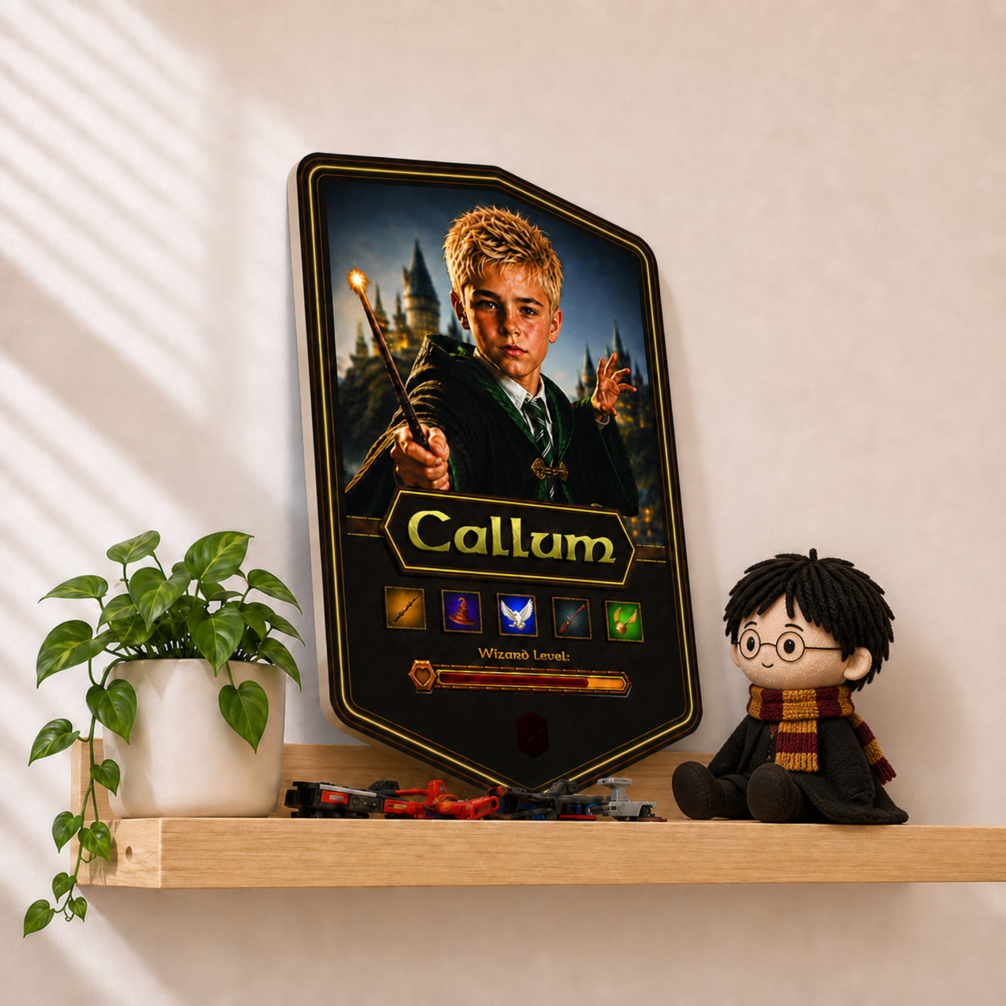 Personalised Wizard Plaque