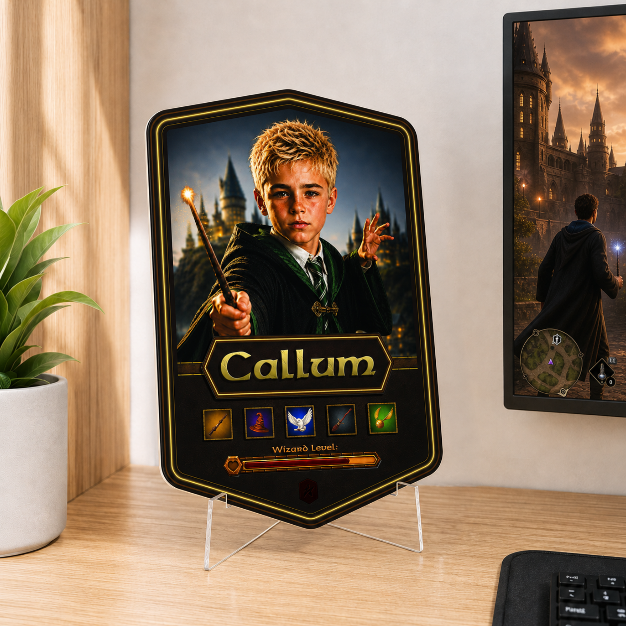 Personalised Wizard Plaque