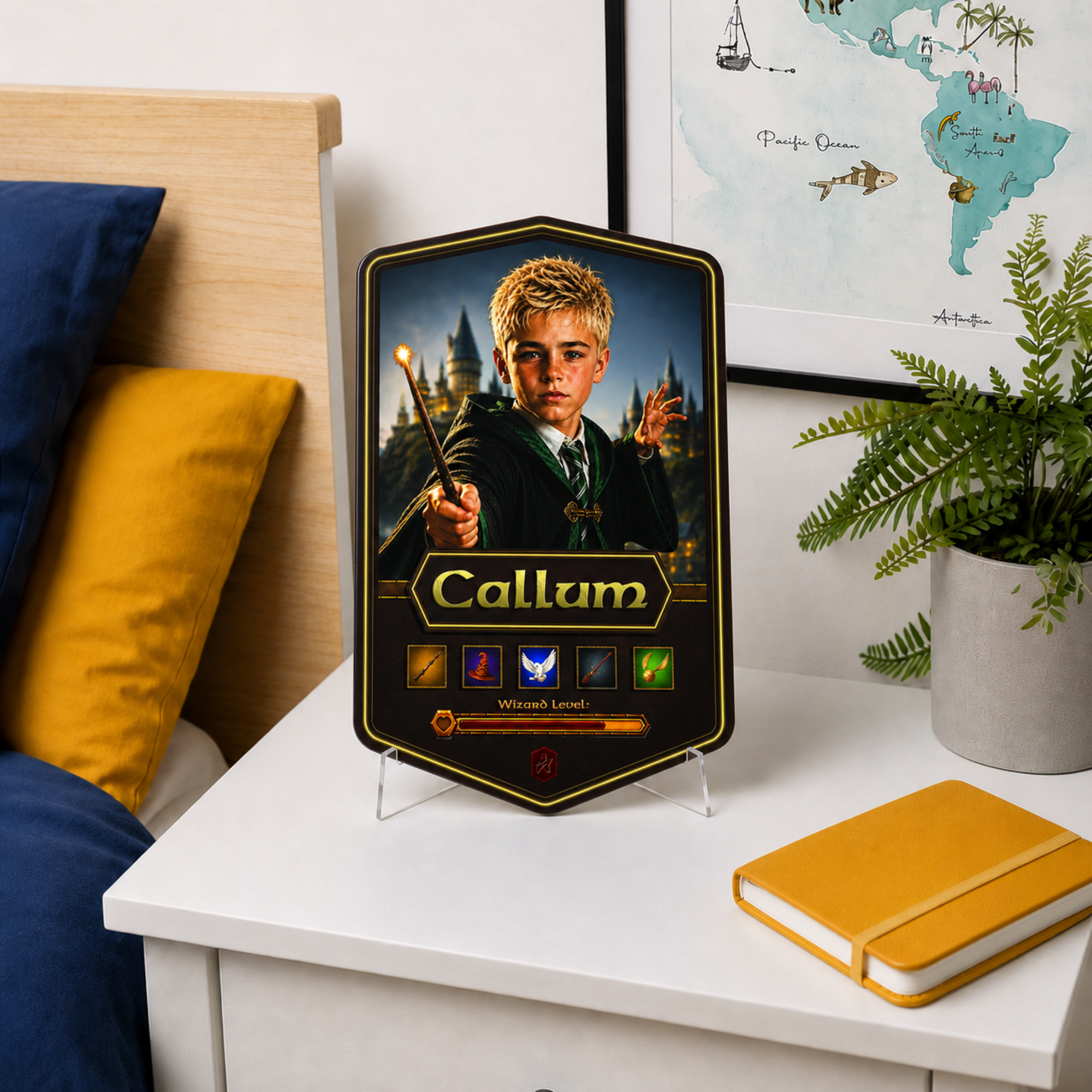 Personalised Wizard Plaque