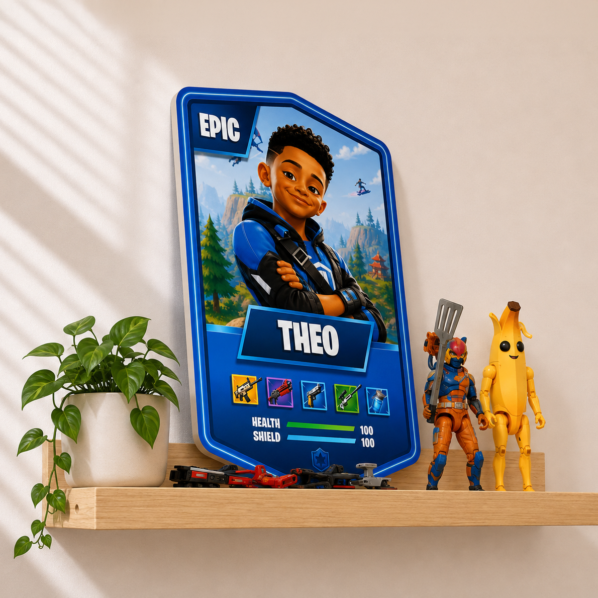 Personalised Battle Royale Plaque