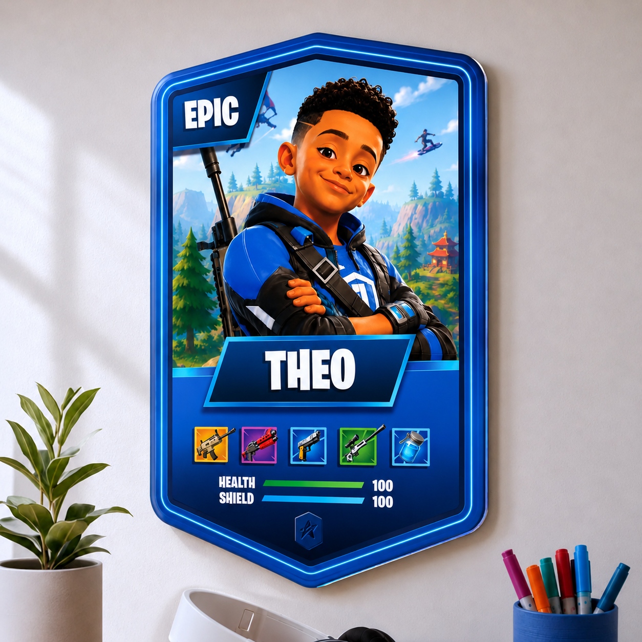 Personalised Battle Royale Plaque