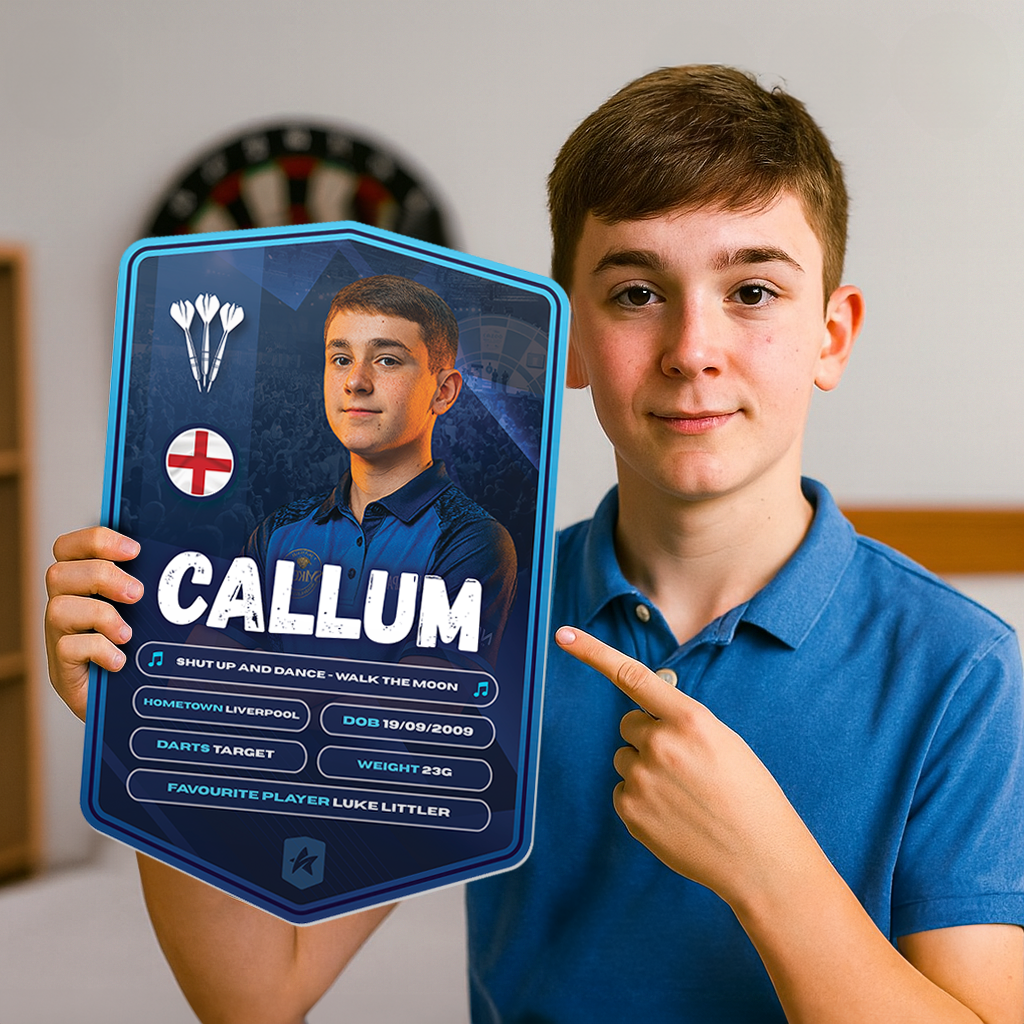 Personalised Darts Plaque
