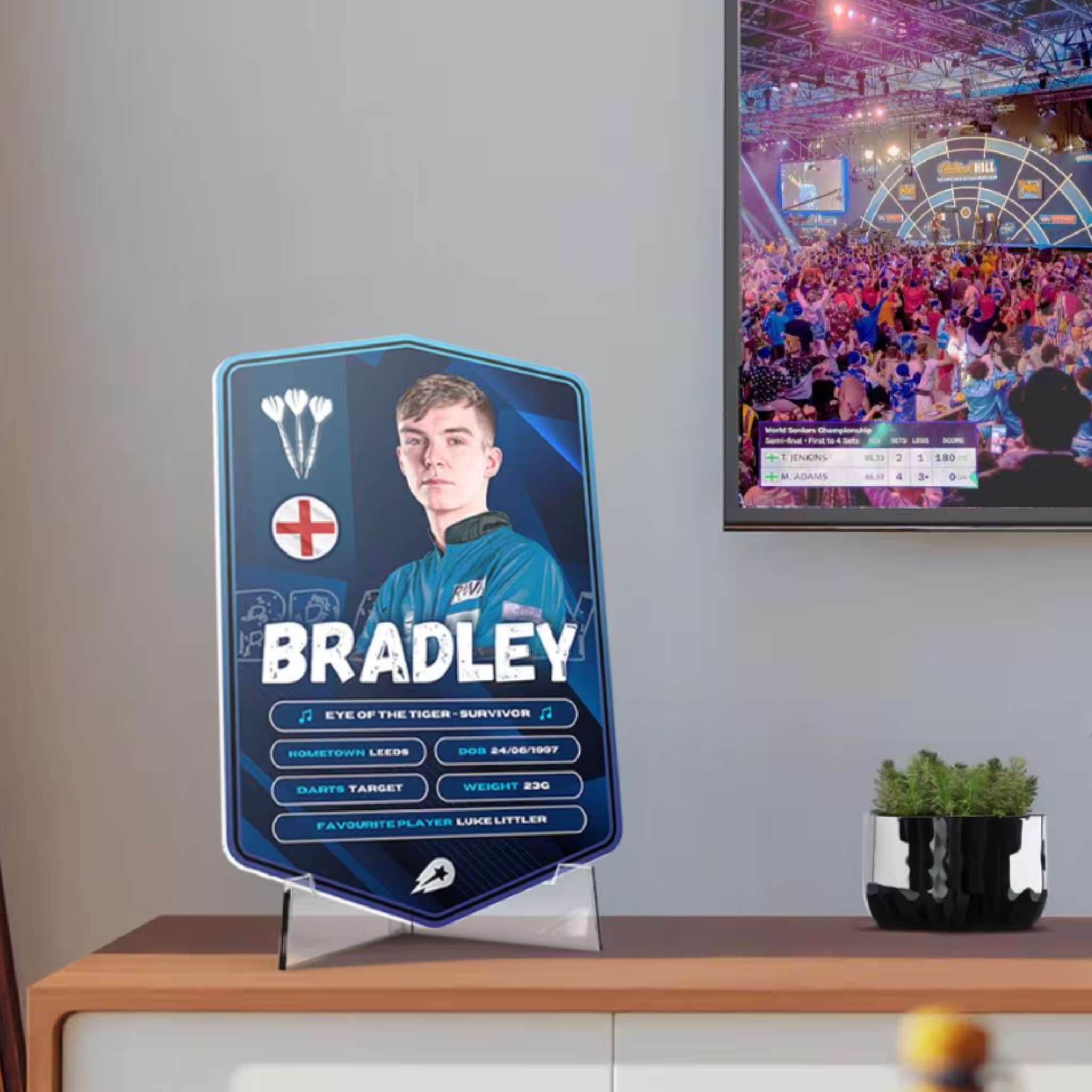 Personalised Darts Plaque