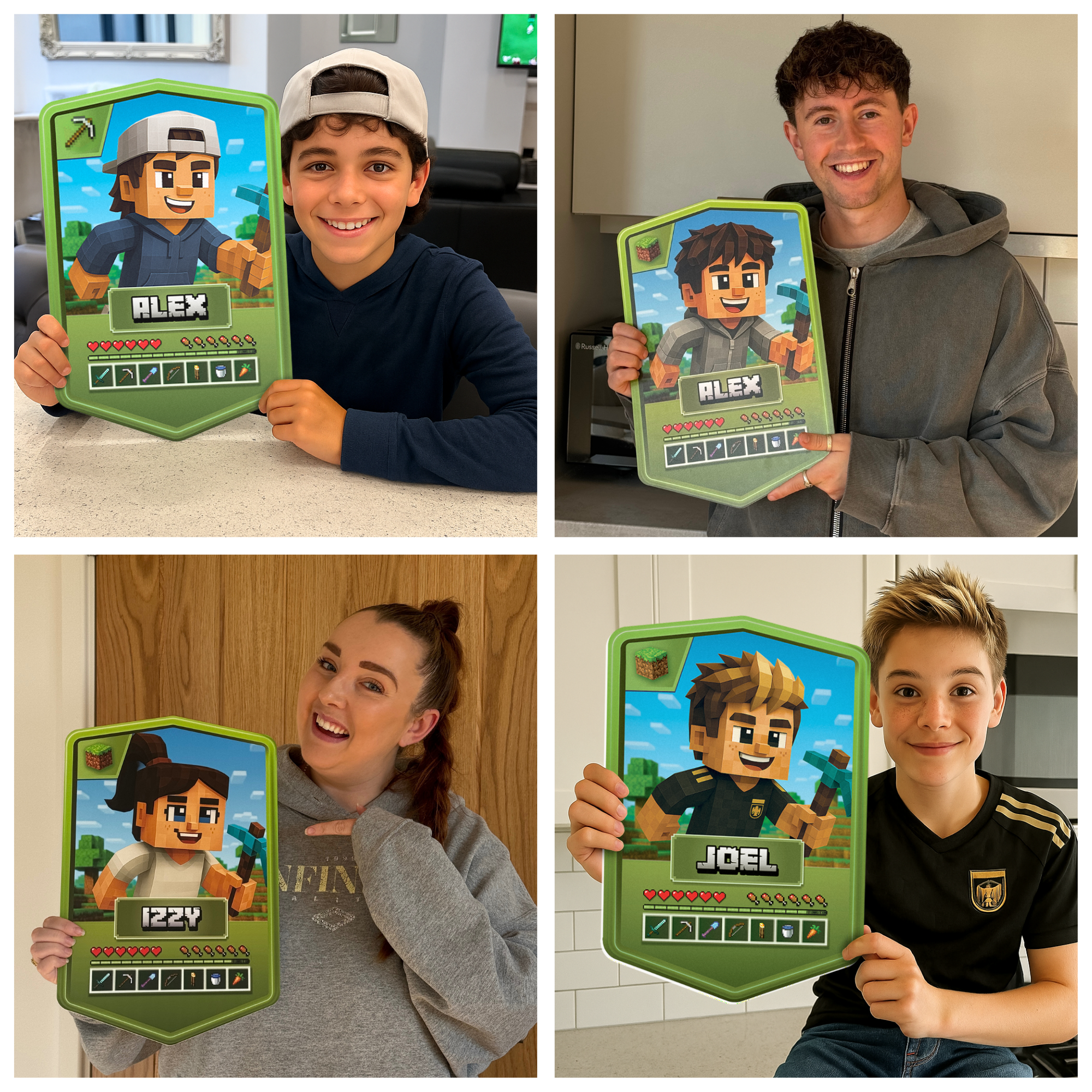 Personalised Mine Game Plaque