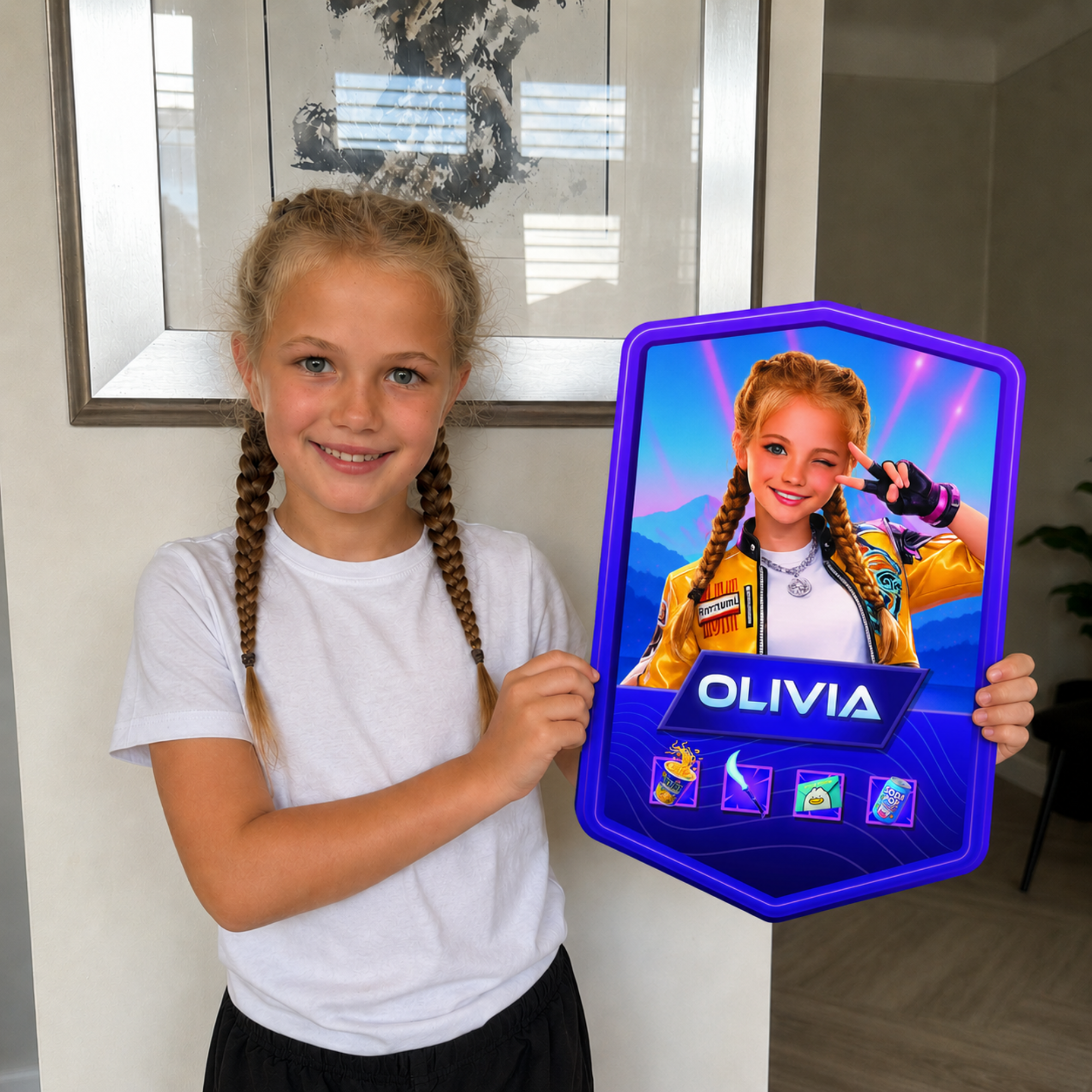 Personalised K-Pop Plaque