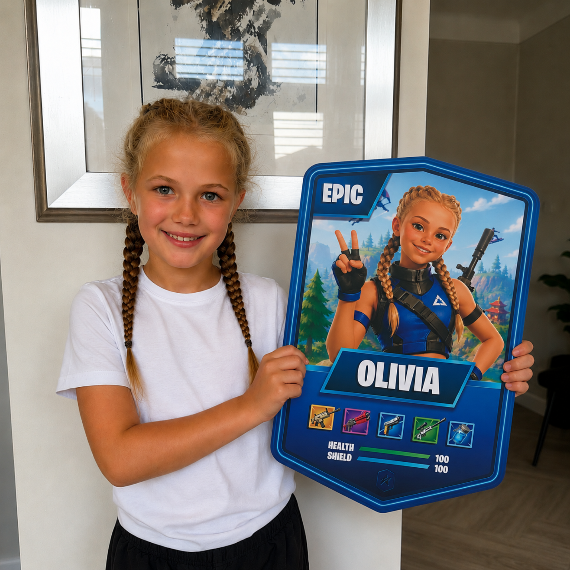 Personalised Battle Royale Plaque