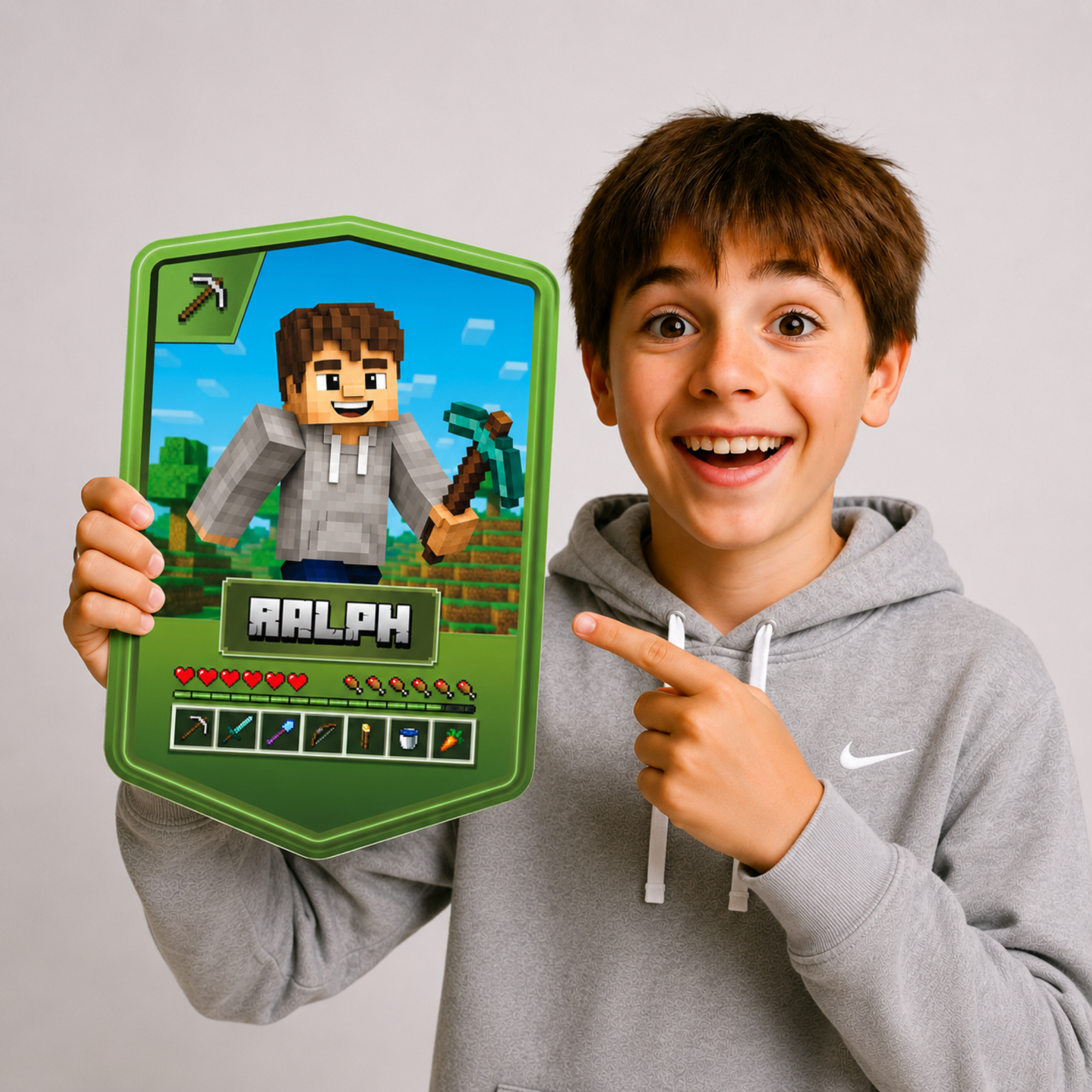 Personalised Mine Game Plaque