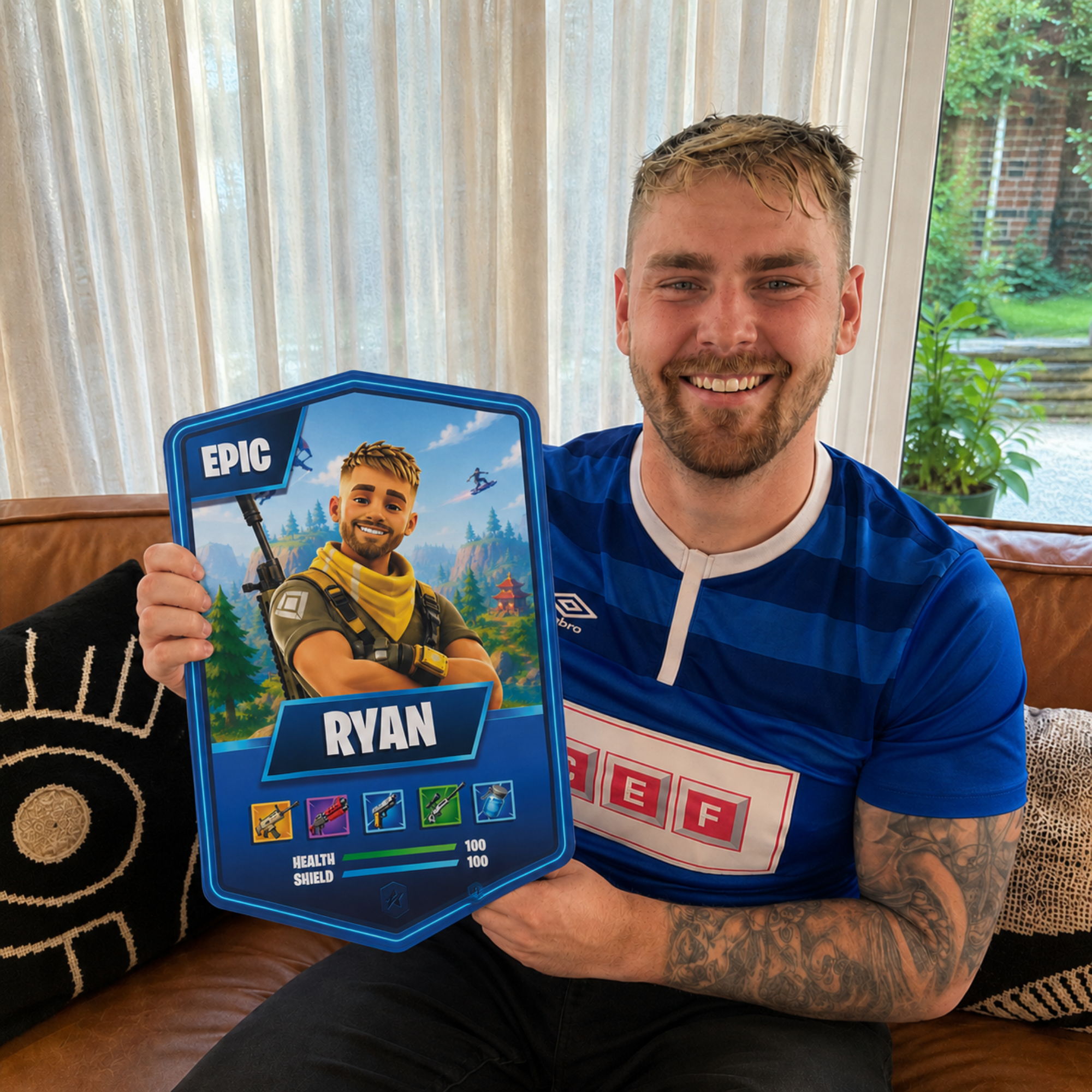 Personalised Battle Royale Plaque