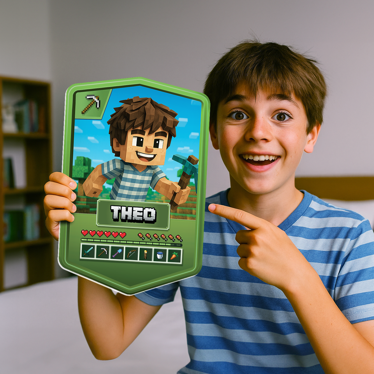 Personalised Mine Game Plaque