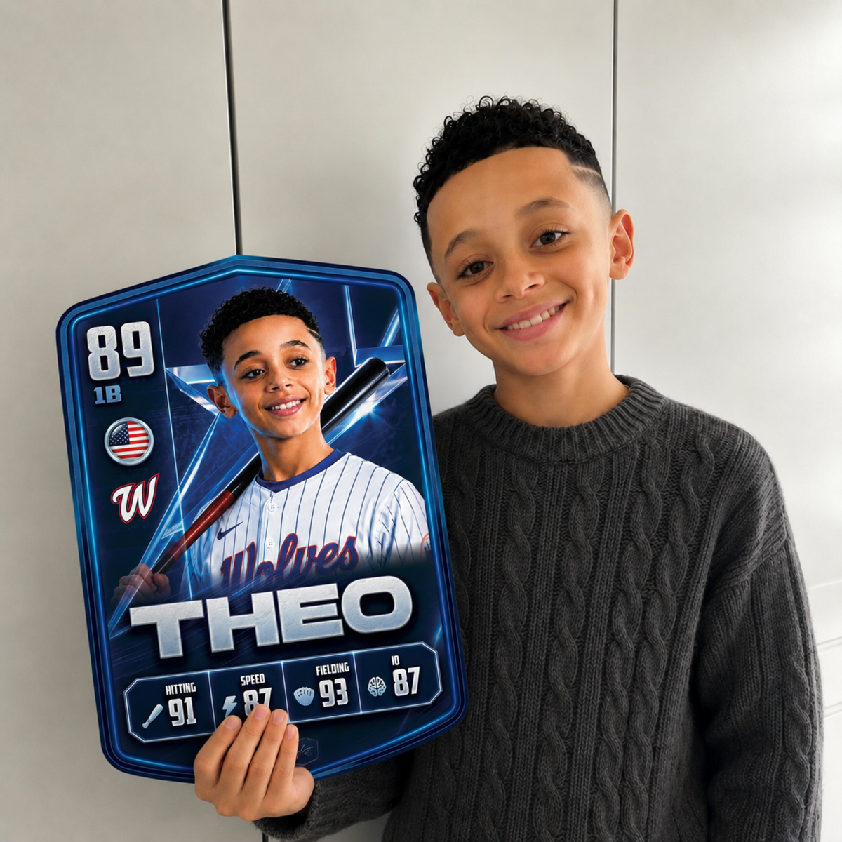 Personalised Baseball Plaque