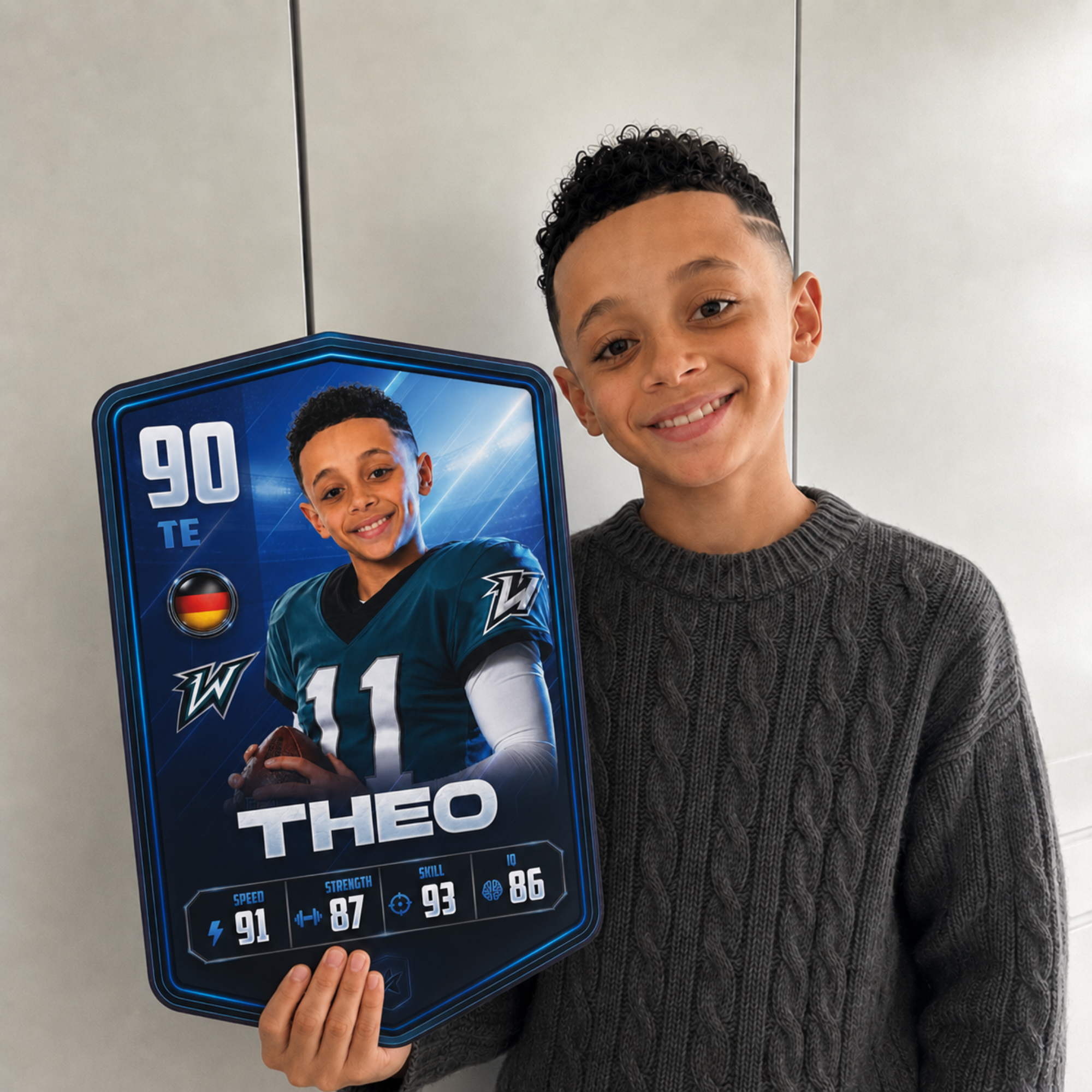 Personalised American Football Plaque