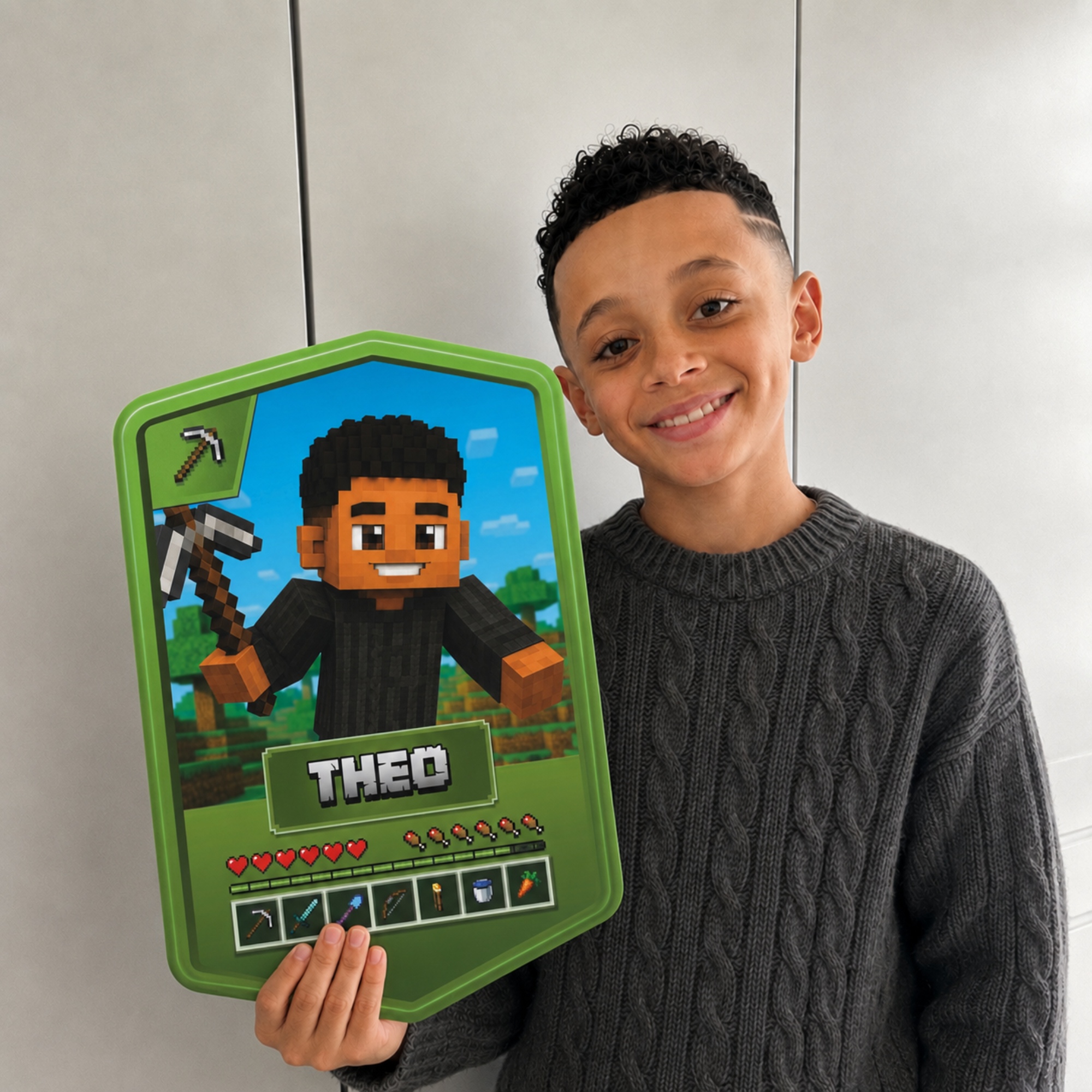 Personalised Mine Game Plaque