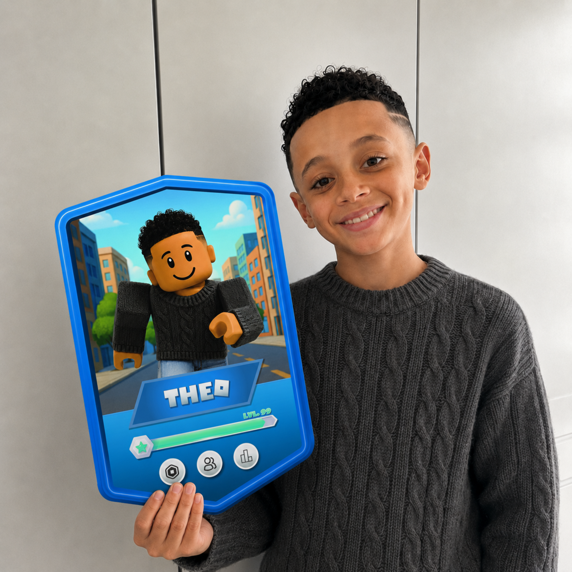 Personalised Blox Plaque