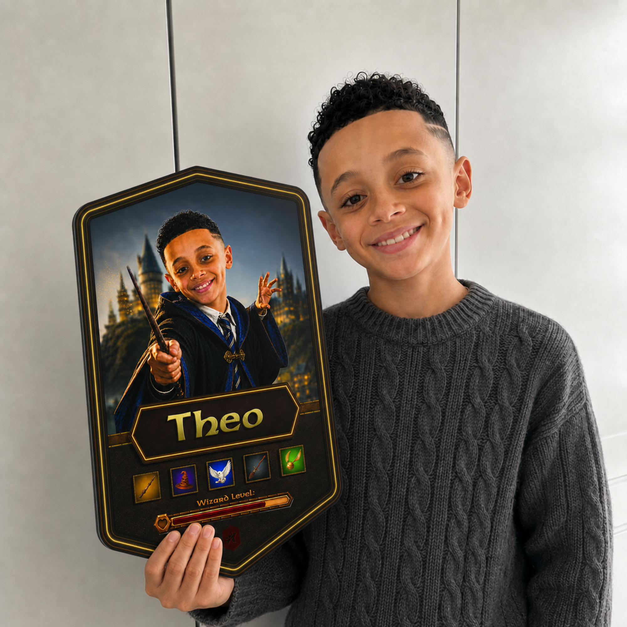 Personalised Wizard Plaque