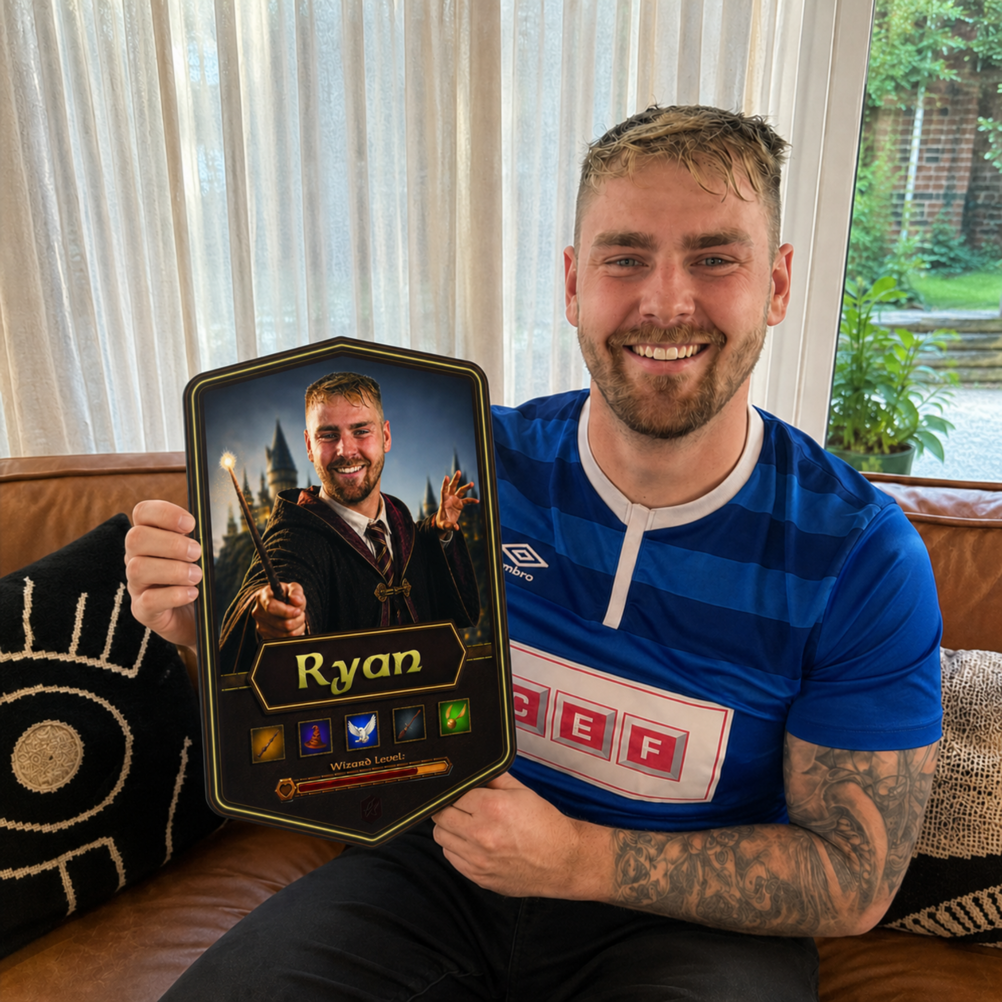 Personalised Wizard Plaque