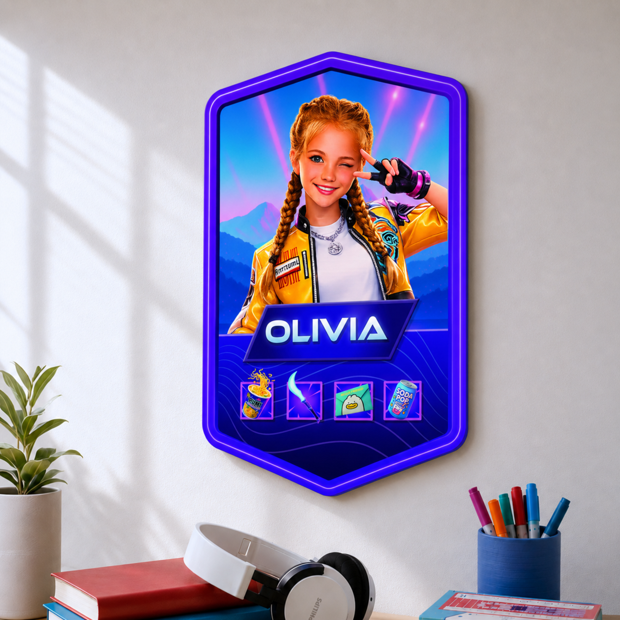 Personalised K-Pop Plaque