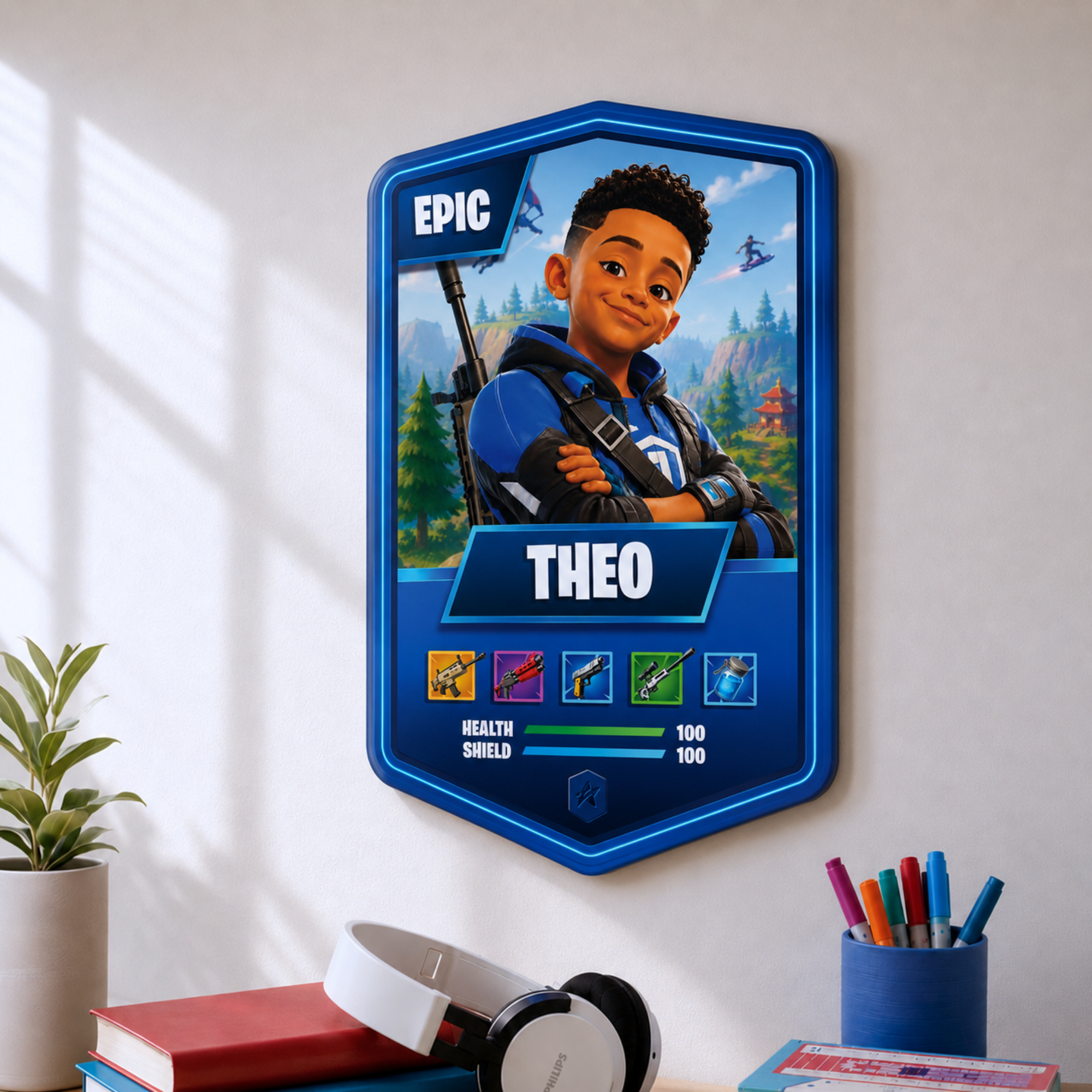 Personalised Battle Royale Plaque