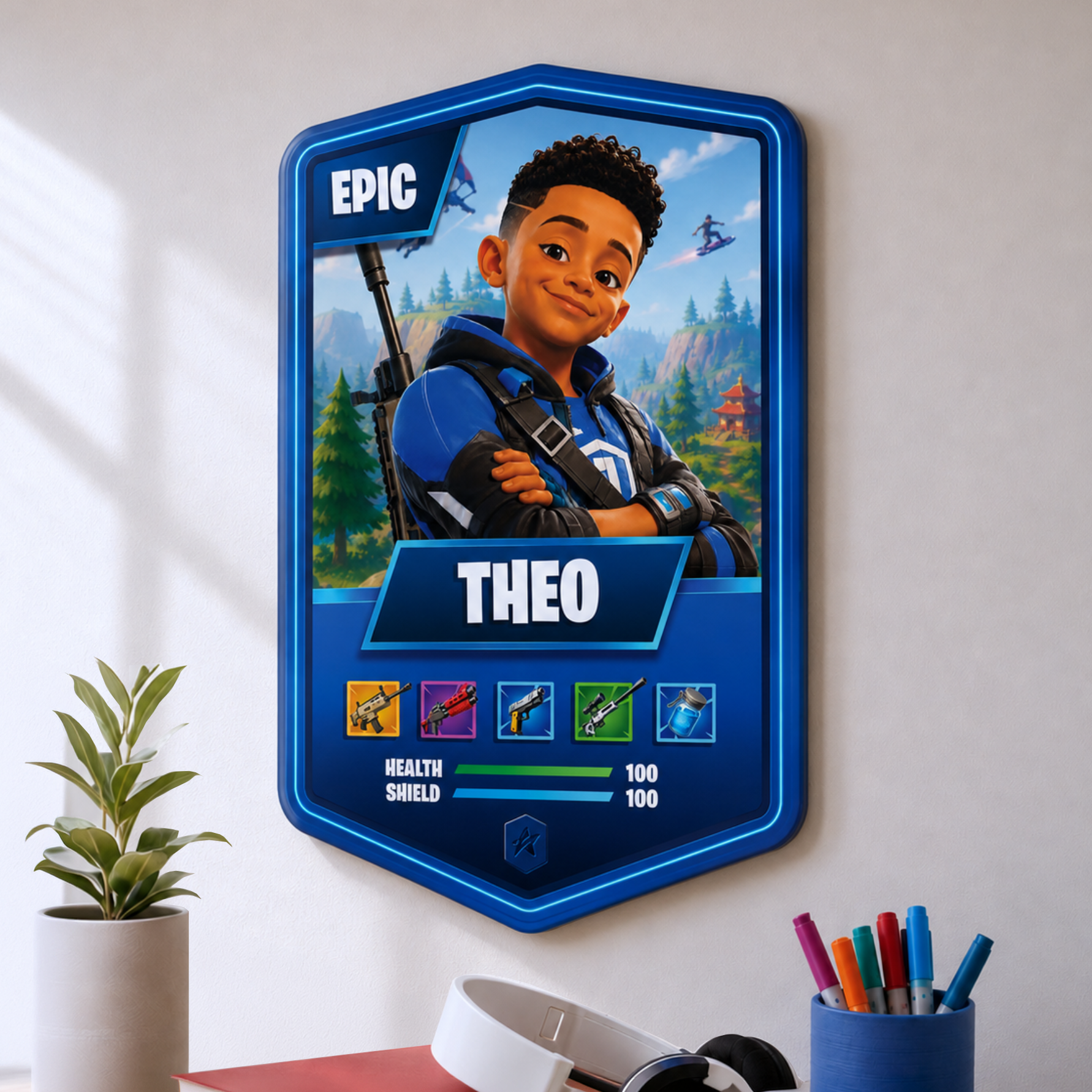 Personalised Battle Royale Plaque