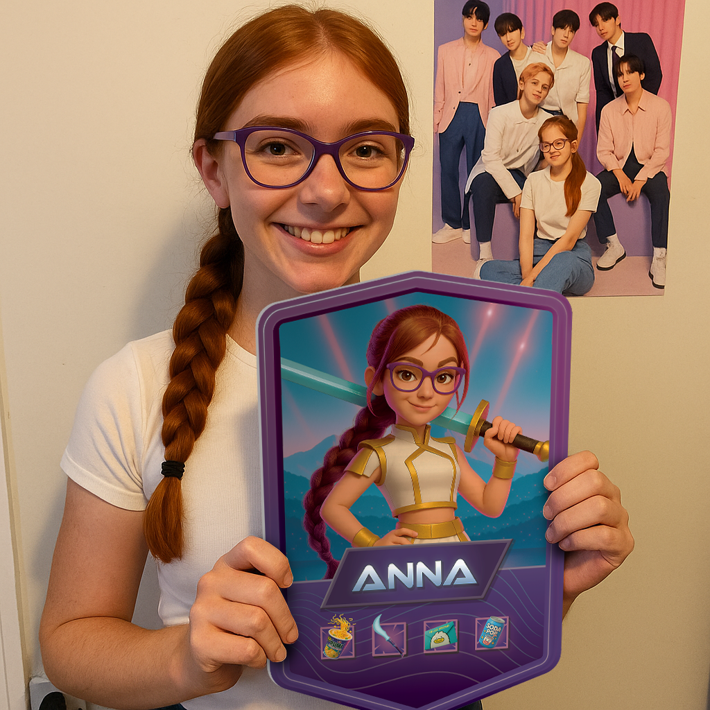 Personalised K-Pop Plaque