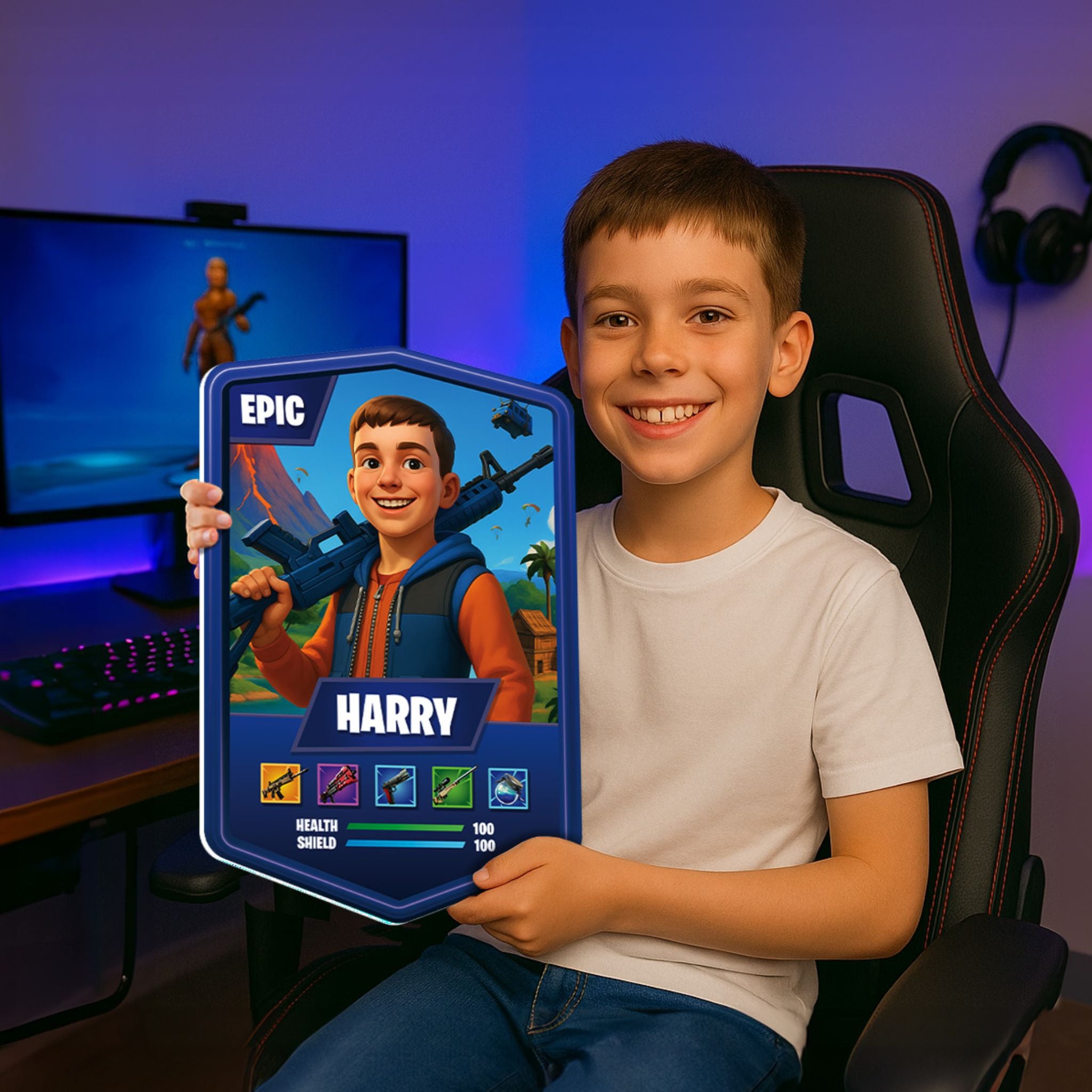 Personalised Battle Royale Plaque