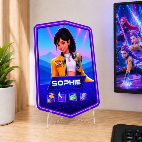 Personalised K-Pop Plaque