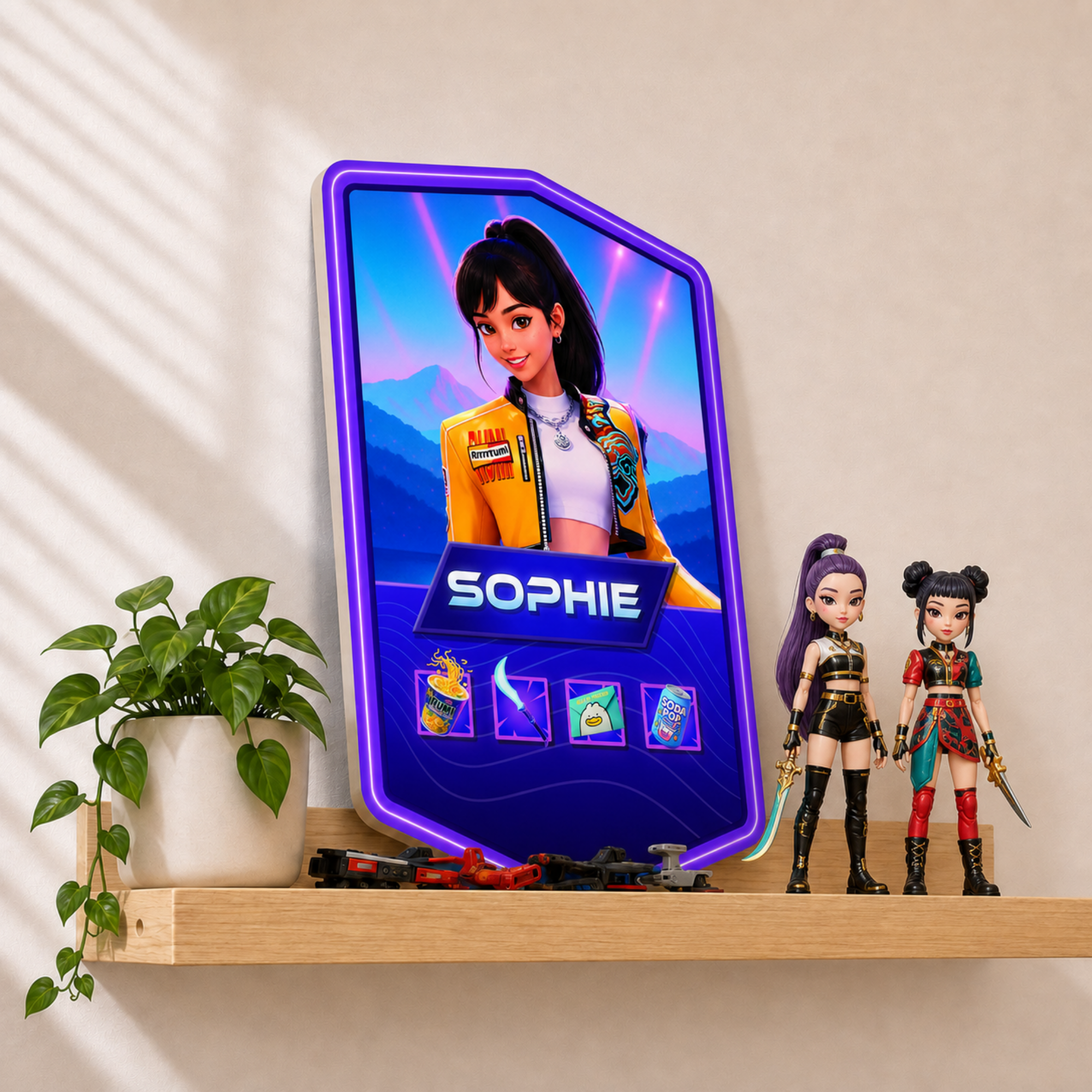 Personalised K-Pop Plaque
