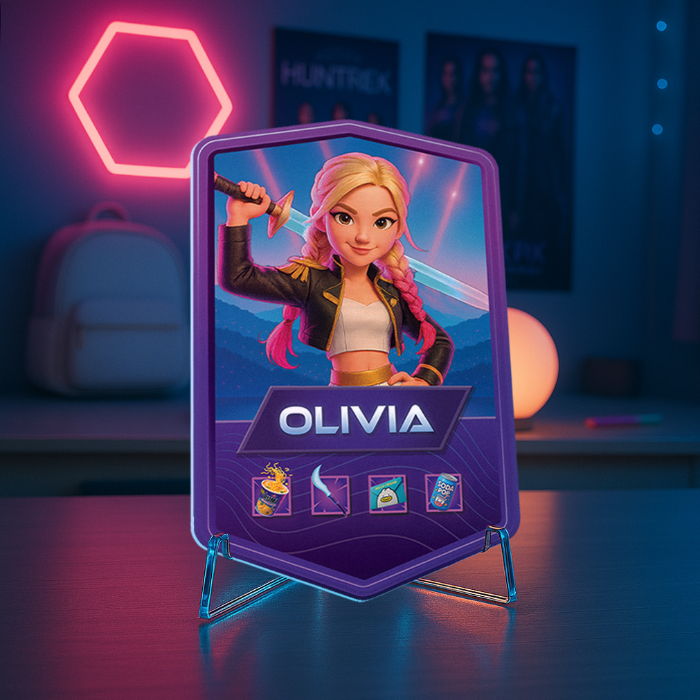 Personalised K-Pop Plaque