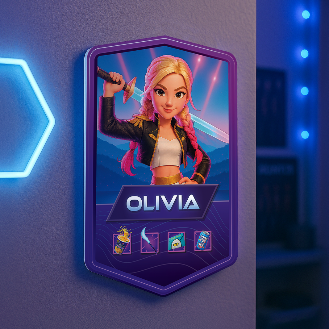 Personalised K-Pop Plaque