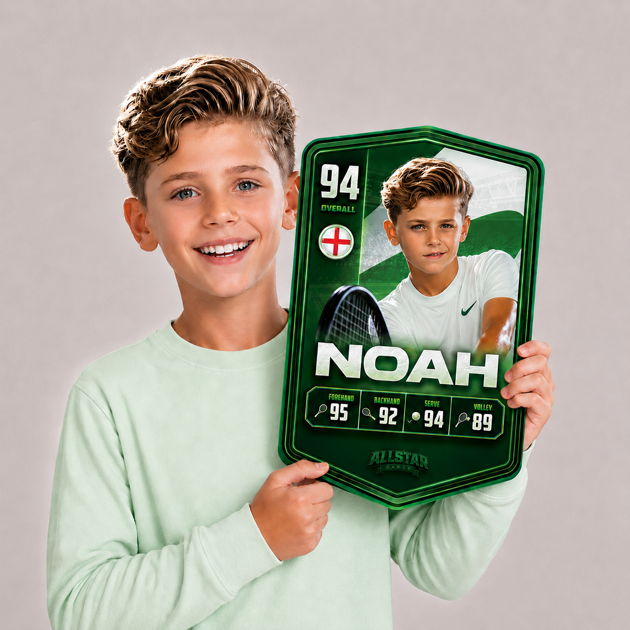 Personalised Tennis Plaque