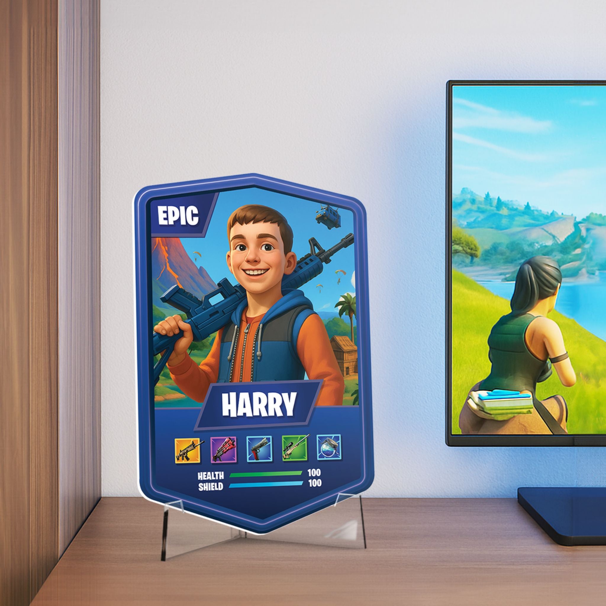 Personalised Battle Royale Plaque